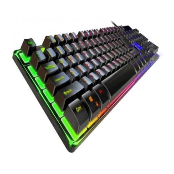 Genius GX Gaming Scorpion K8 Quick Manual
