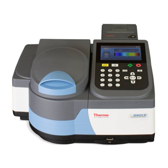 Thermo Scientific GENESYS 30 Manuals