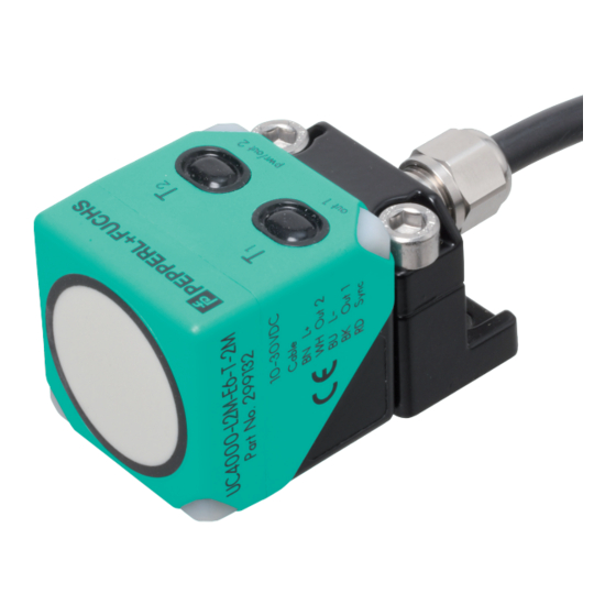 Pepperl+Fuchs UC4000-L2M-E6-T-2M Manual