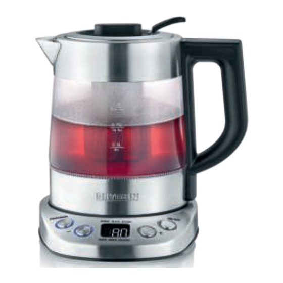 SEVERIN Deluxe WK 3473 Electric Kettle Manuals
