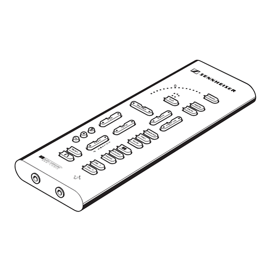Sennheiser DSP PRO Instructions For Use Manual