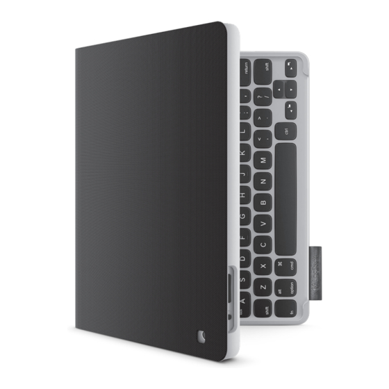 Logitech Keyboard Folio Setup Manual