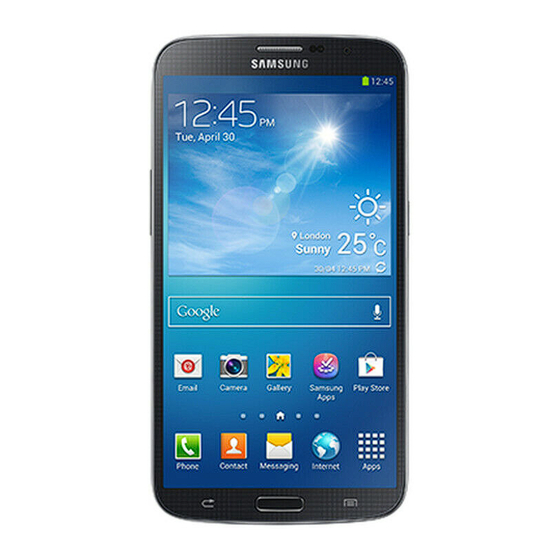 Samsung Galaxy Mega User Manual