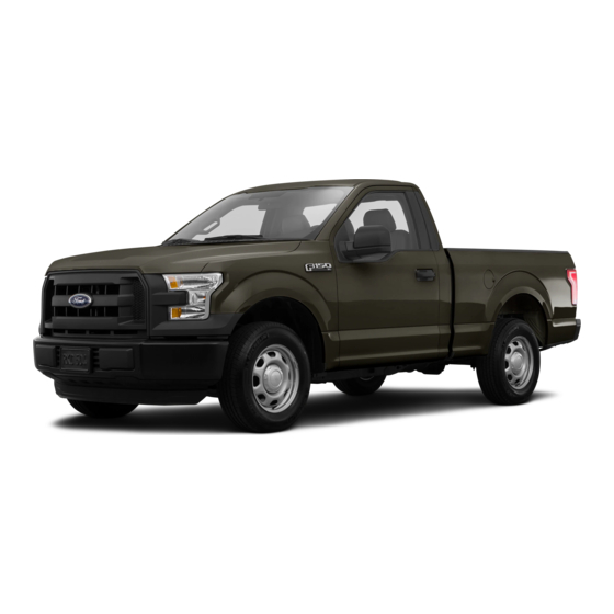 Ford 2015 F-150 Owner's Manual