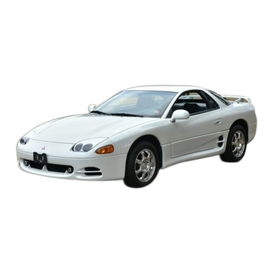 Mitsubishi 3000GT Spyder 1995 Service Manual Supplement