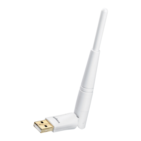 Edimax EW-7711USN Quick Installation Manual