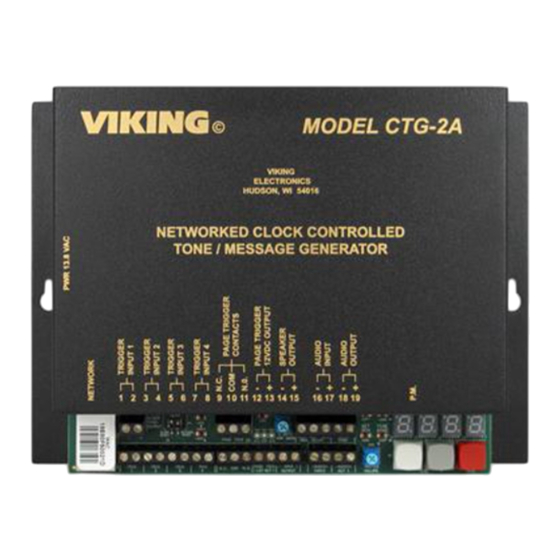 Viking CTG-2A Product Manual