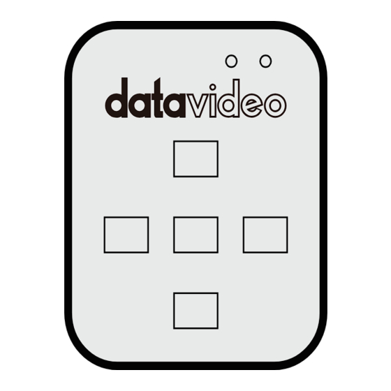 Datavideo WR-500 Instruction Manual