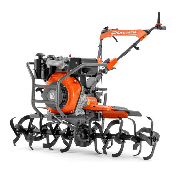 User Manuals: Husqvarna TF545D Diesel Tiller