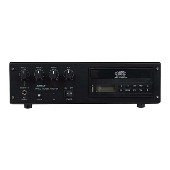 BST Pro UPA-30CD Instruction Manual
