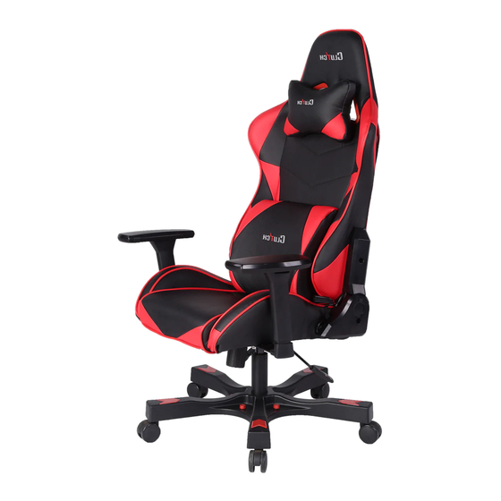 User Manuals: Clutch Crank Series Gaming Chair