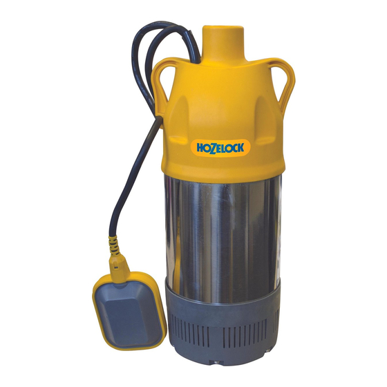 Hozelock TECHNODIVE 6000 Manual