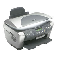 Epson Stylus Photo RX510 Operation Manual