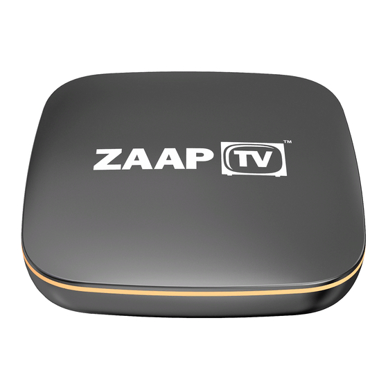 ZaapTV HD809N User Manual