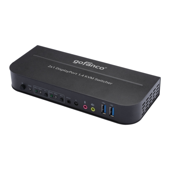 gofanco KVMDP-2P User Manual