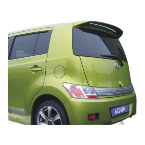 Aldor Automotive DAI1MASU Assembly Manual