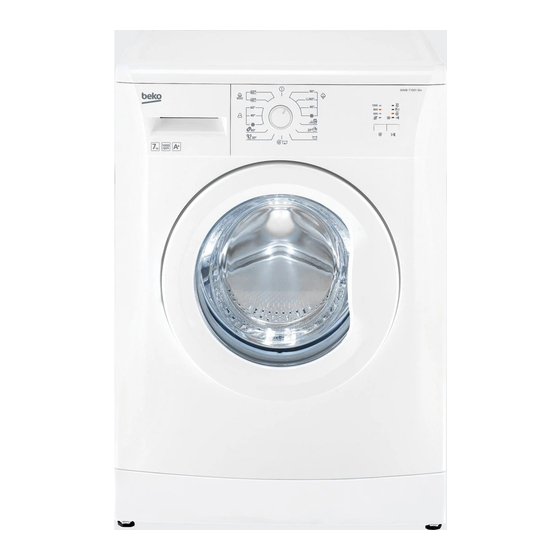 Beko WMB 60801 Y+ User Manual