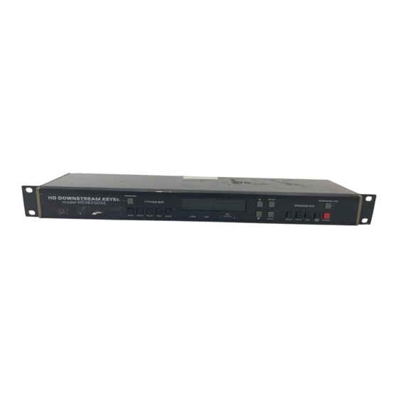 evertz HD9625DSK Instruction Manual