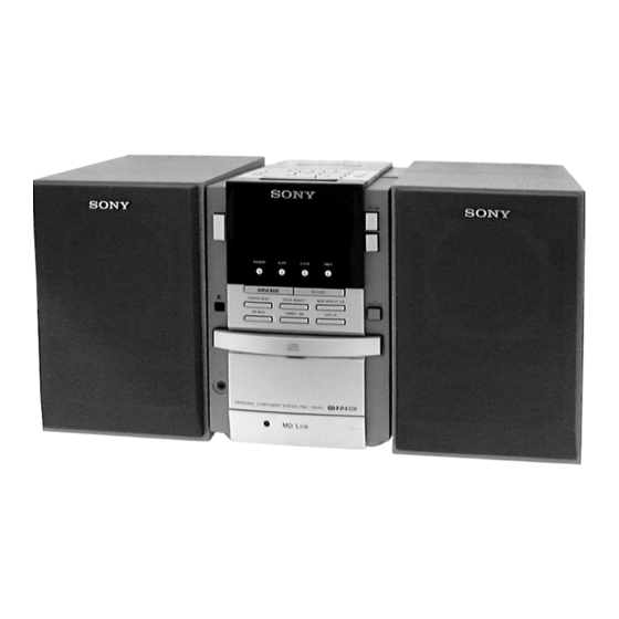Sony PMC-DR45L Service Manual