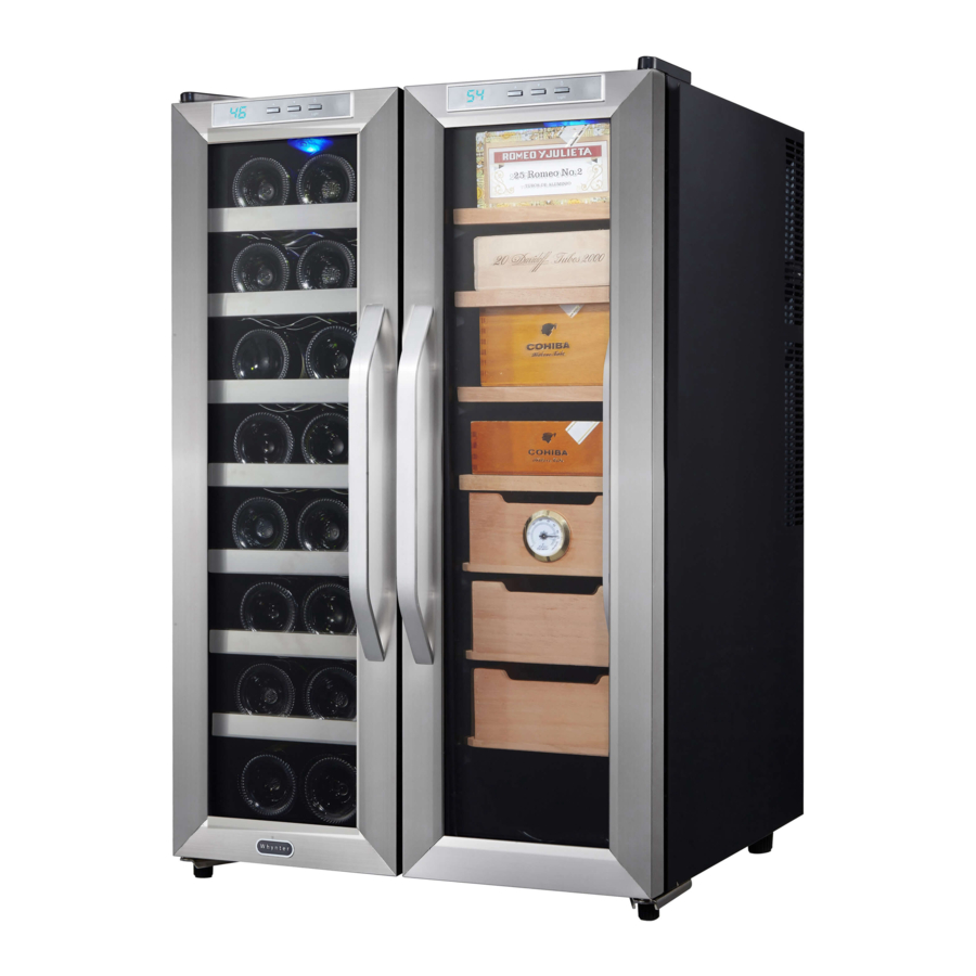 Whynter CWC-351DD - Wine Cooler Manual