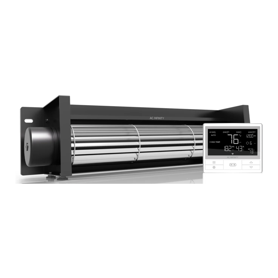 AC Infinity AIRBLAZE Series, AC-FBS10, AC-FBS12, AC-FBS14 - Blowers Manual