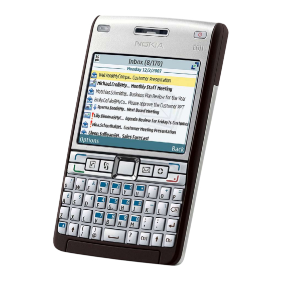 Nokia E61i Service Manual
