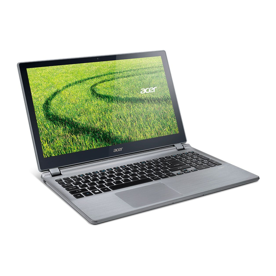 Acer Aspire V7-582 Ultrabook Laptop Manuals