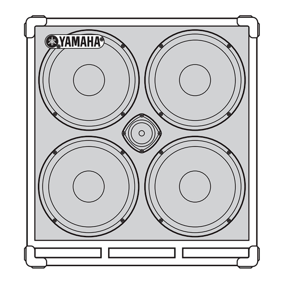 Yamaha BBT110S Owner's Manual