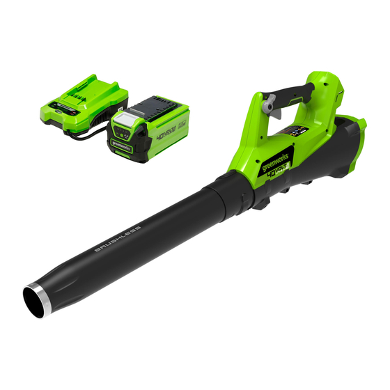 GreenWorks 2400302 Owner's Manual