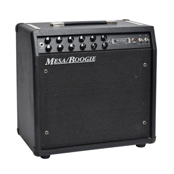 Mesa/Boogie F-30 Electric Diagram