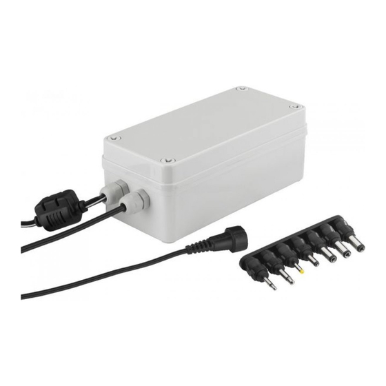 Monacor security PS-120WP Quick Start Manual