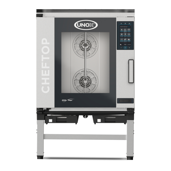 Unox Cheftop Mind.Maps XAVC-10FS-EPR Installation, Use And Maintenance Manual