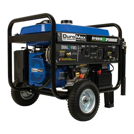 DUROMAX DUAL FUEL HYBRID ELITE XP5000EHC User Manual