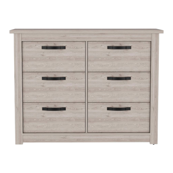 TUHOME Furniture BECCA CLZ 7151 Assembly Instructions Manual