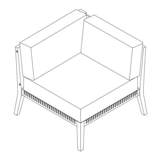 modway EEI-5855 Assembly Instructions Manual