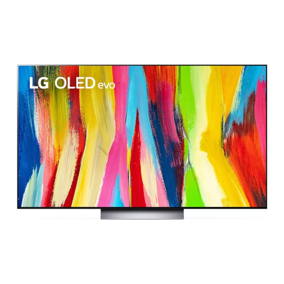 LG OLED77C2PUA Owner's Manual