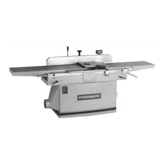Powermatic PJ1696 Operating Instructions And Parts Manual