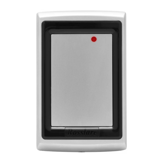 Rosslare AY-Q6250 Installation And Programming Manual