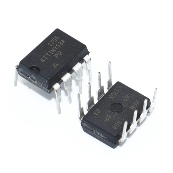 Atmel ATtiny13A Manuals