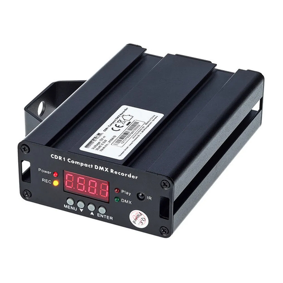 Botex CDR1 User Manual