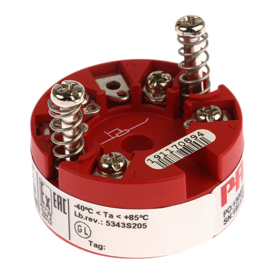 PR electronics 5343 Manual