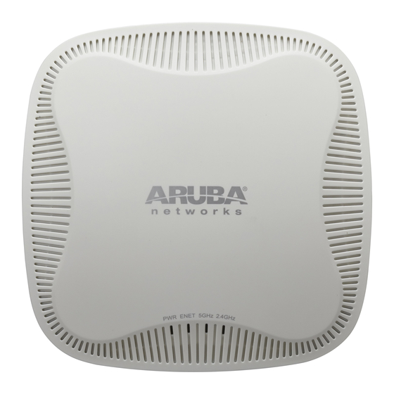 HPE Aruba AP-103 Product End-Of-Life Disassembly Instructions
