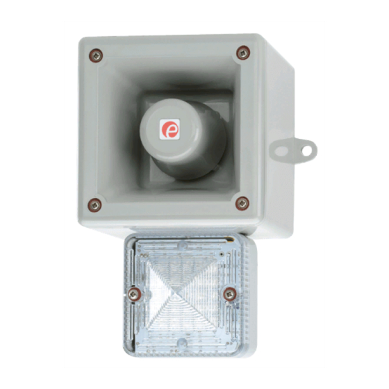 E2S AlertAlight AL105NH Instructions/Service Manual