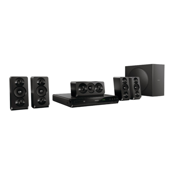 Philips HTD5510/94 Quick Manual