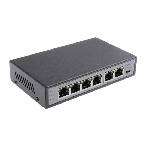 MaxLink PSAT-6-4P-250 Quick Installation Manual