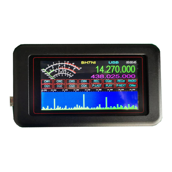 CatDisplay FT-817 Quick Start Manual