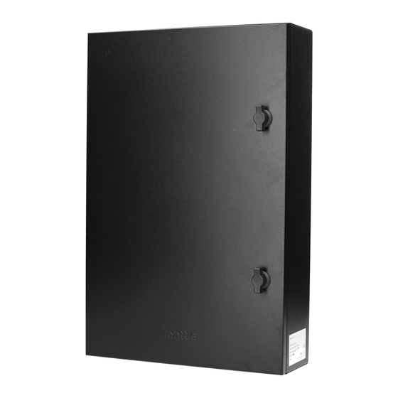 Matt:e ARD-3-63-ISL-SPD Installation Manual