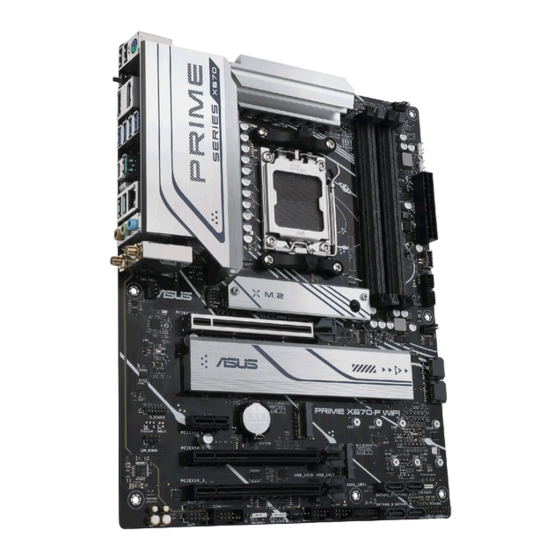 Asus PRIME X670-P Quick Start Manual