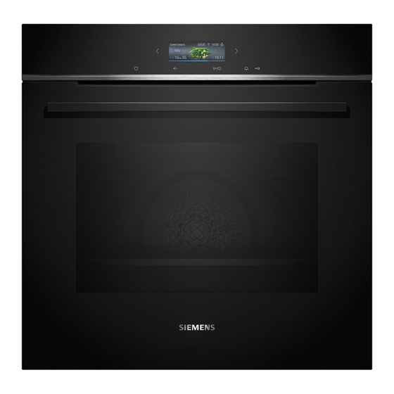 Siemens HB774G1 1 Series User Manual And Installation Instructions