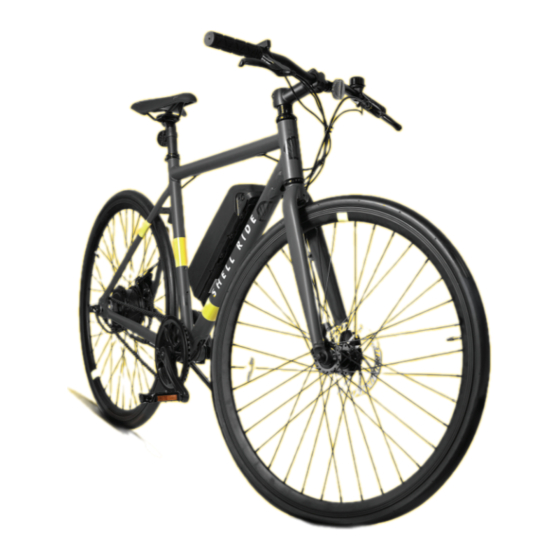 User Manuals: Shell SR-3B Electric Bike
